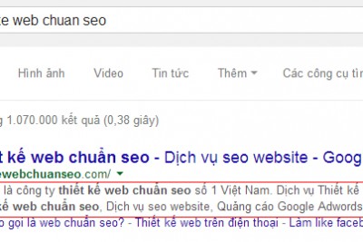 Nội dung thể Description ảnh hưởng đến xếp hạng từ khóa của Google?